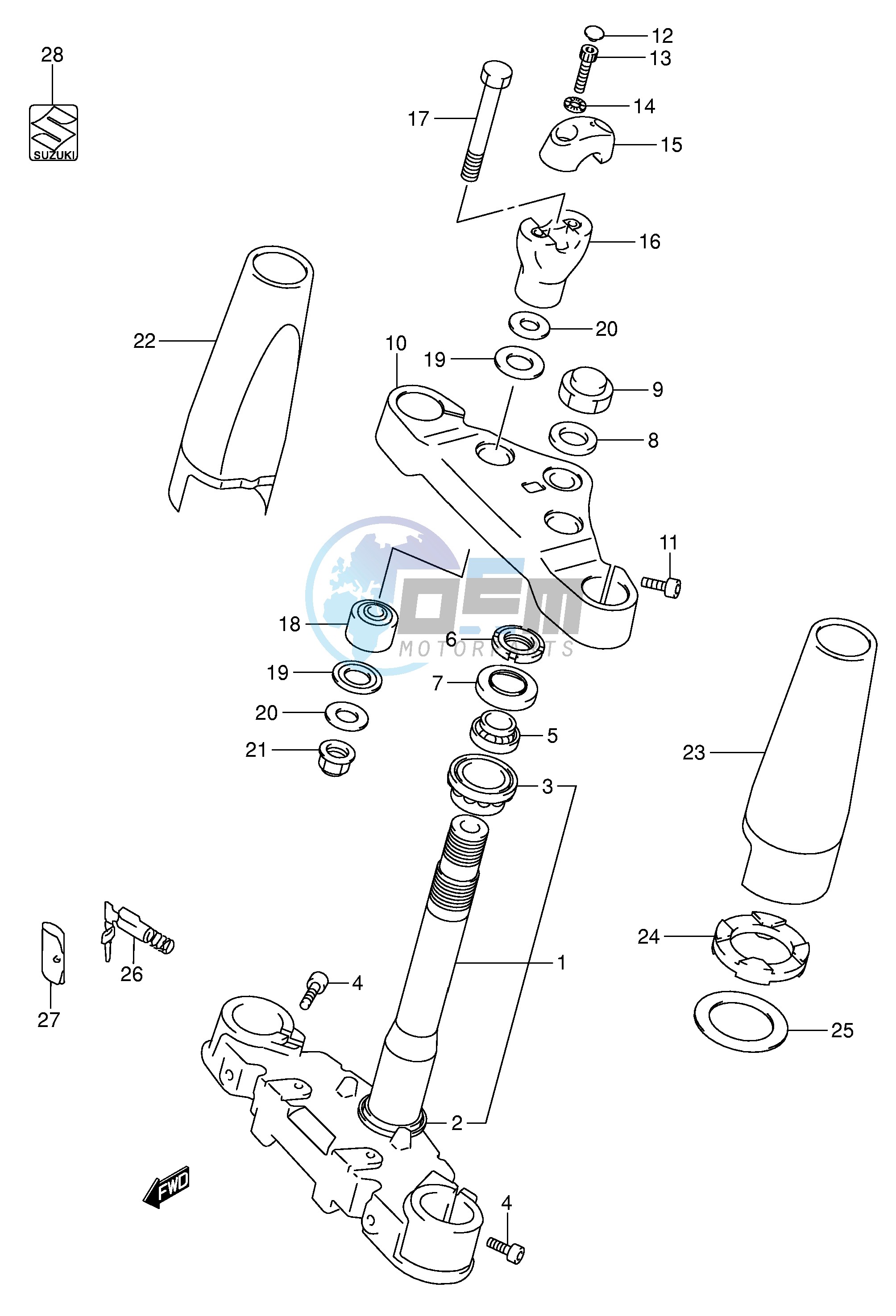 STEERING STEM