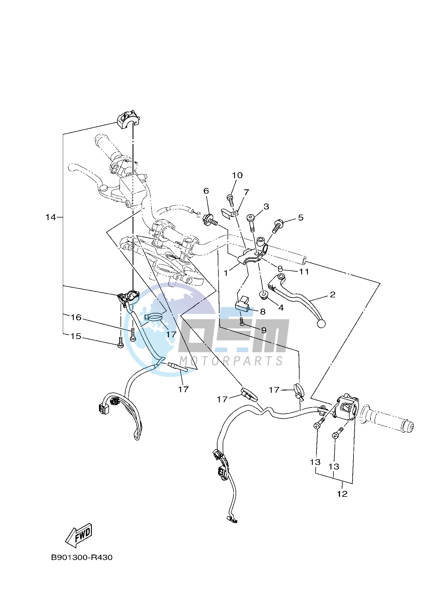 HANDLE SWITCH & LEVER