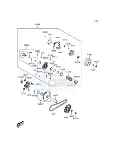 J300 ABS SC300BGF XX (EU ME A(FRICA) drawing Belt Converter