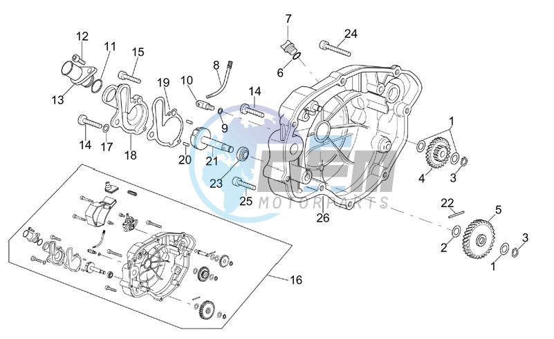 Clutch cover