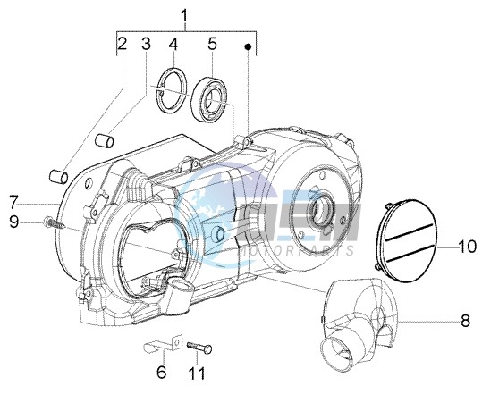 Crankcase cooling