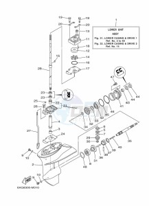 F15CMH drawing PROPELLER-HOUSING-AND-TRANSMISSION-1