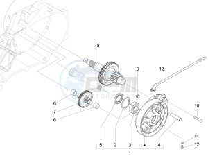 FLY 50 4T 4V USA (NAFTA) drawing Reduction unit