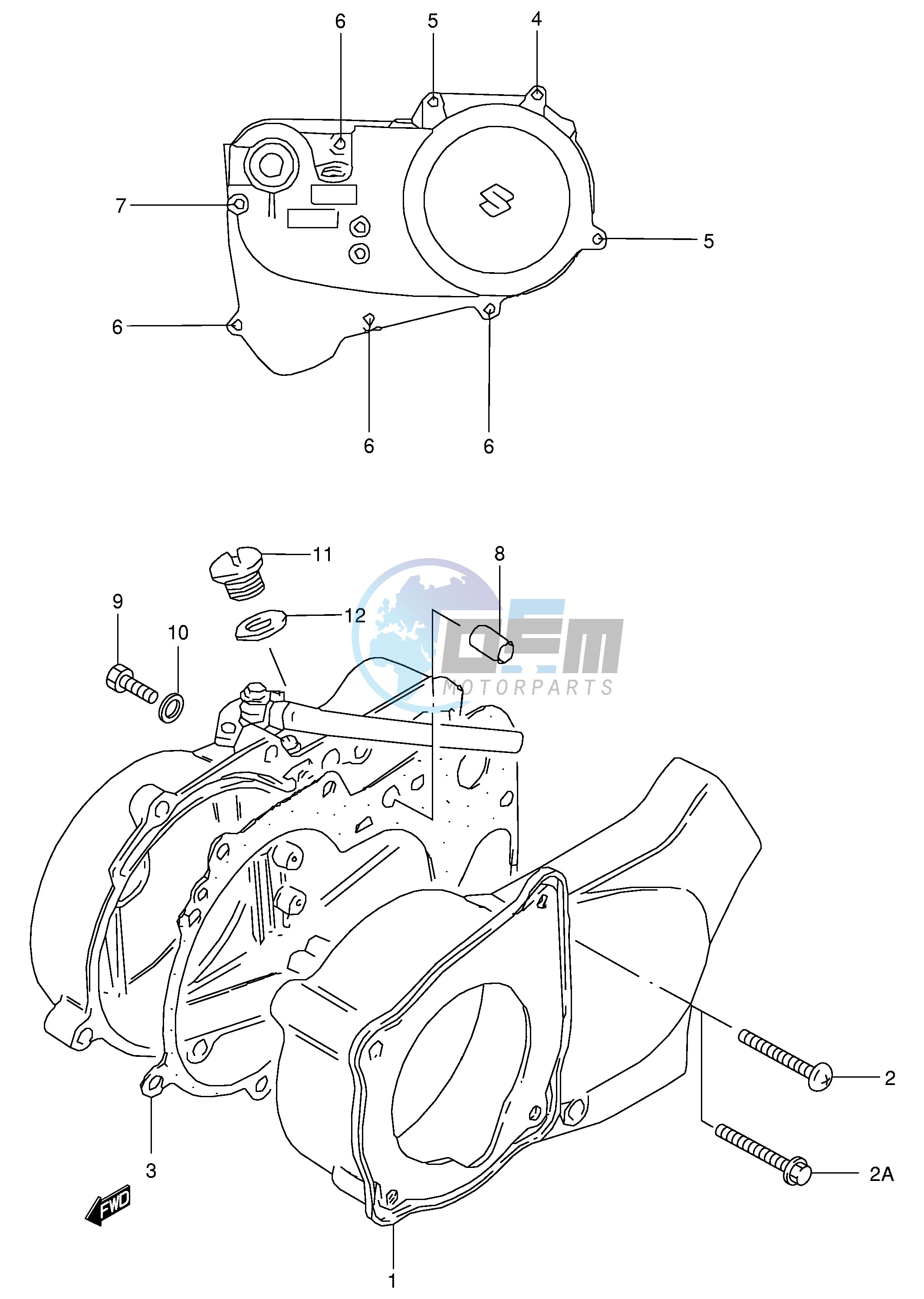 CRANKCASE COVER