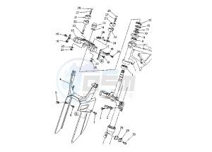 XT X 660 drawing STEERING