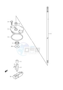 DF 200 drawing Clutch Rod