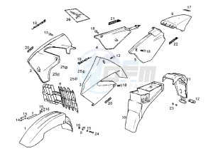 SENDA R EURO 2 - 125 drawing BODY