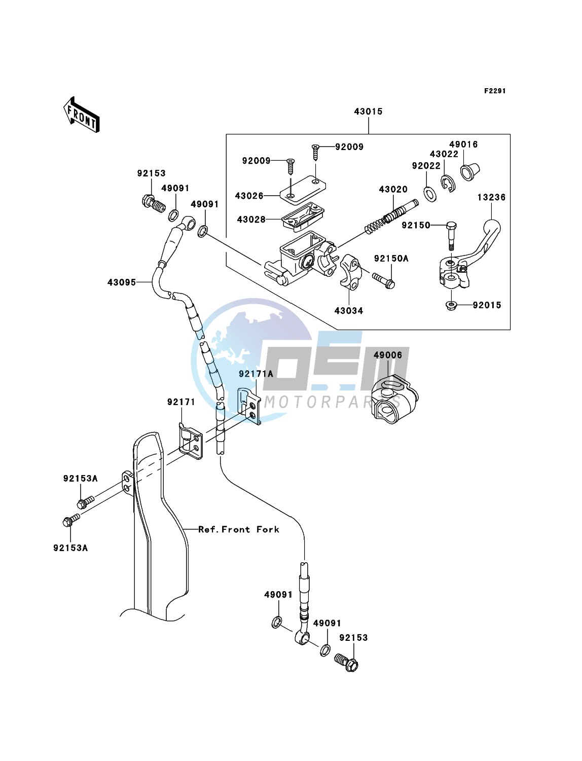 Front Master Cylinder