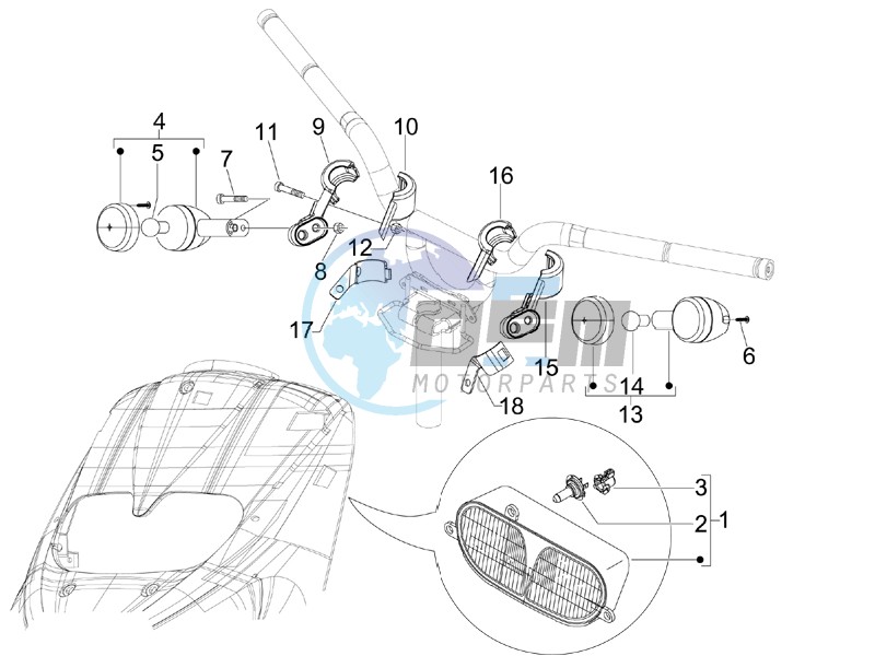 Head lamp - Turn signal lamps