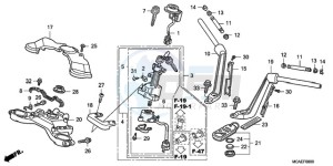 GL18009 Australia - (U) drawing HANDLE PIPE/TOP BRIDGE