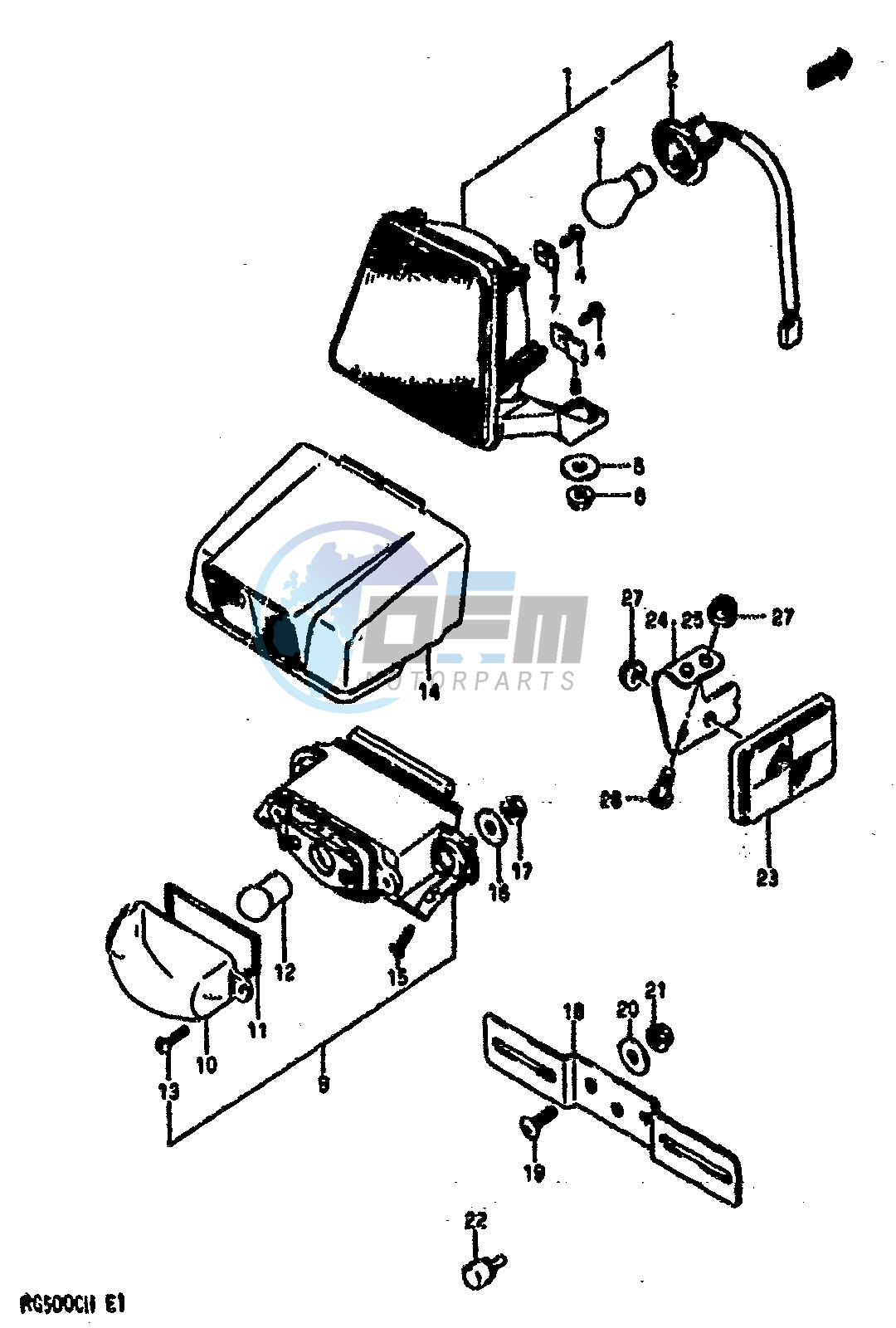 REAR COMBINATION LAMP