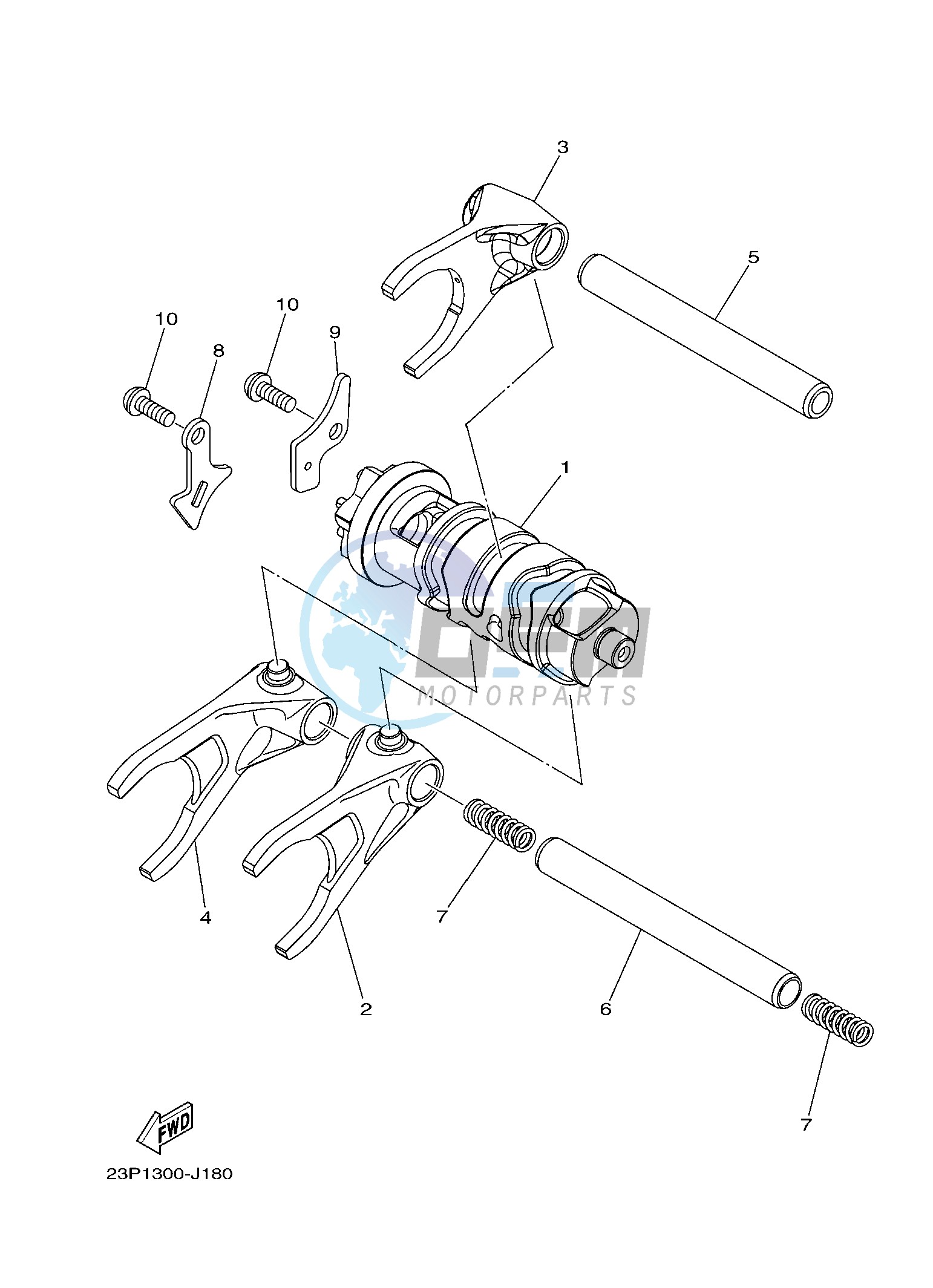 SHIFT CAM & FORK