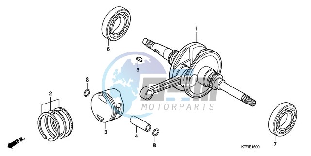 CRANKSHAFT/PISTON