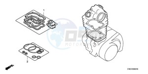 CBR125RWA France - (F / BLA CMF) drawing GASKET KIT A