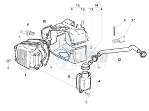 LX 150 4T ie Touring drawing Cylinder head cover