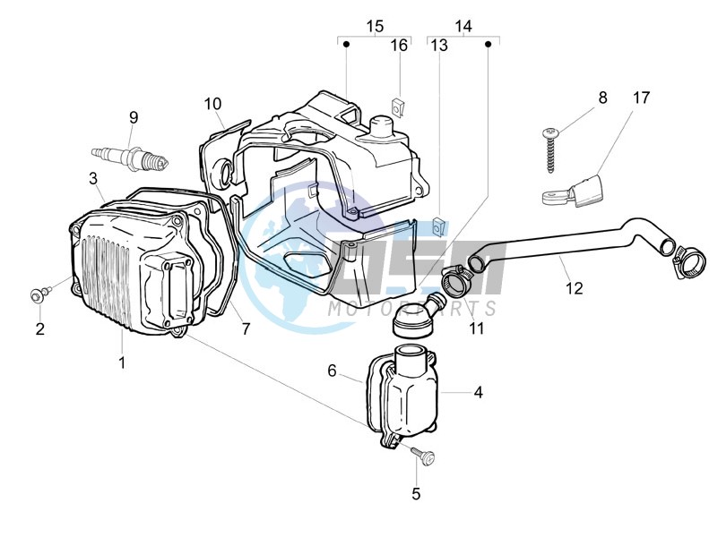 Cylinder head cover