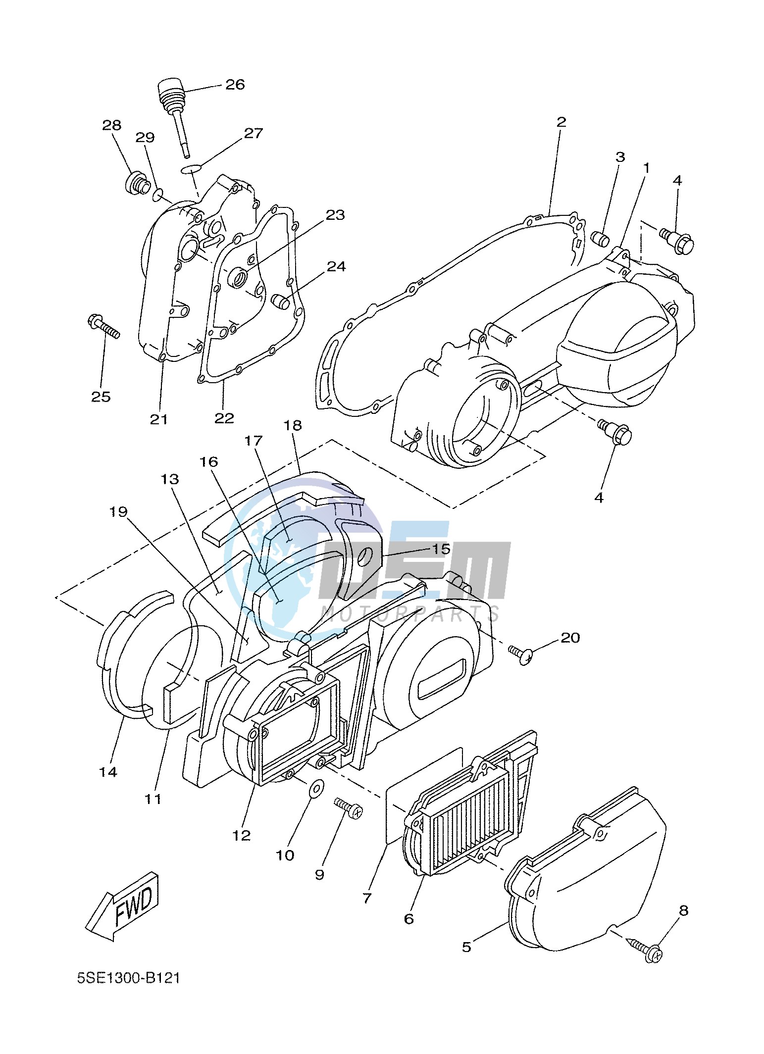 CRANKCASE COVER 1