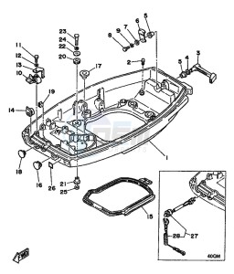 40G drawing BOTTOM-COWLING