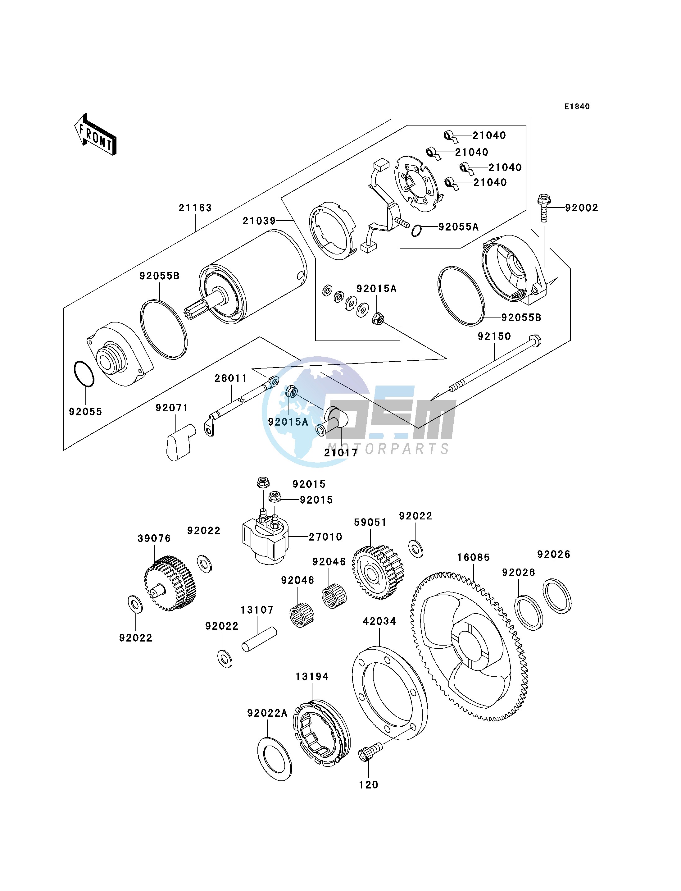 STARTER MOTOR