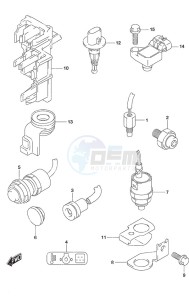 DF 20A drawing Sensor/Switch Non-Remote Control