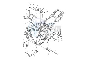 XJR 1300 drawing FRAME