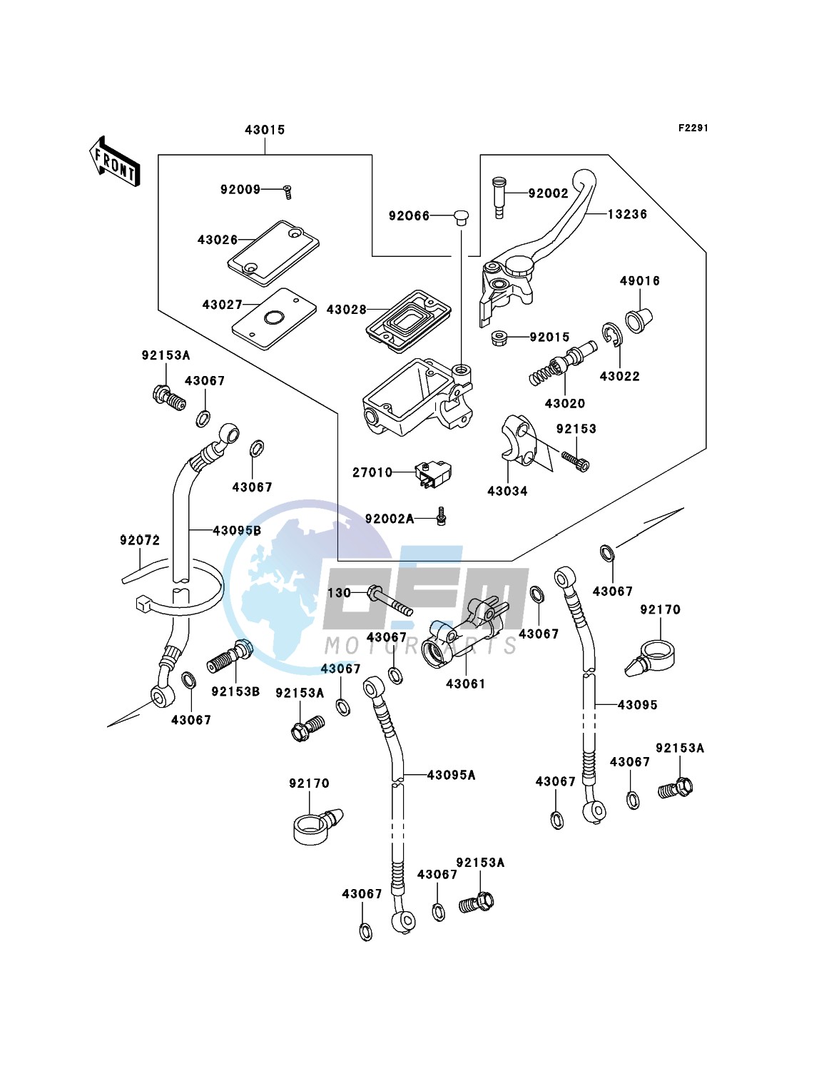 Front Master Cylinder