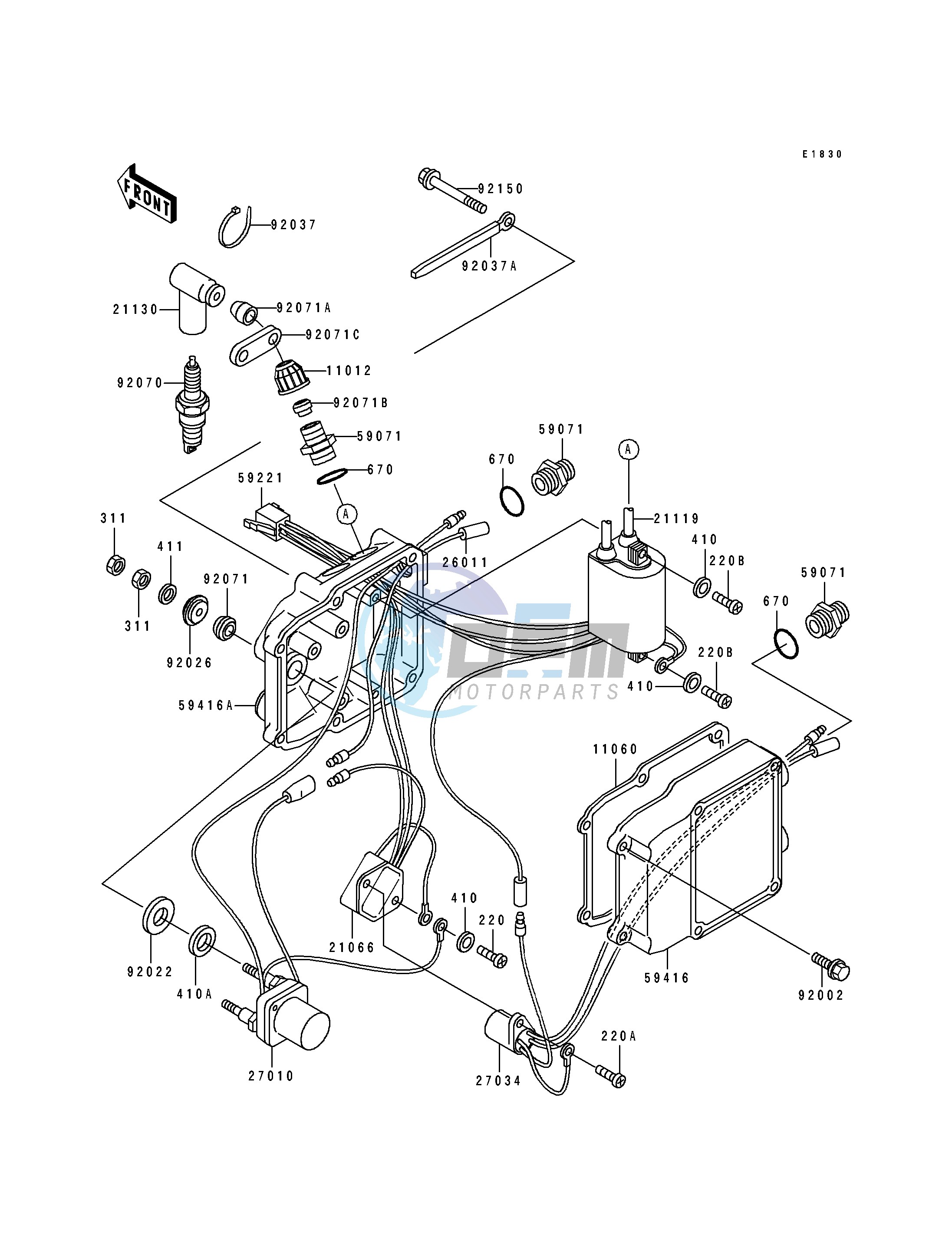 IGNITION COIL-- JS440-A15- -