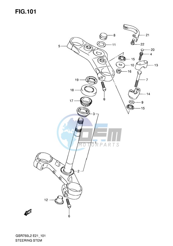 STEERING STEM