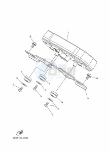 YZF125-A YZF-R125 (B5G4) drawing METER