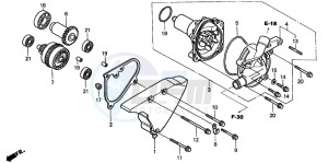 VT1100C2 drawing WATER PUMP