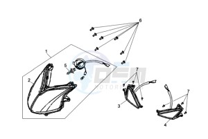 JET 4 50cc drawing HEADLAMP CPL