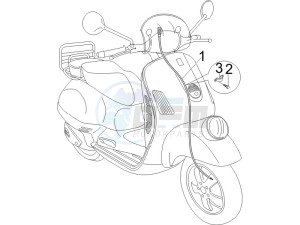 GTV 300 4T 4V ie Touring (NAFTA, APAC) (CN, USA) drawing Transmissions