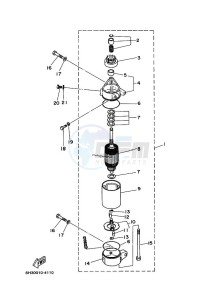 50G drawing STARTING-MOTOR