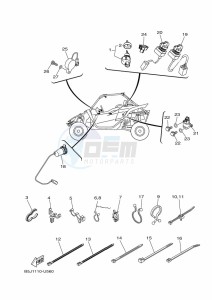 YXZ1000E YXZ1000R (B5J7) drawing ELECTRICAL 3