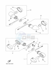 MT-09 MTN850-A (BS2M) drawing FLASHER LIGHT