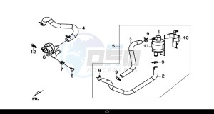 JOYMAX Z 300I ABS (LW30W1-EU) (L9) drawing A.I.S.V.ASSY