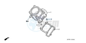 CBR125RW9 Germany - (G) drawing CYLINDER