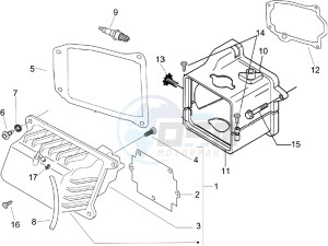 Zip & Zip 100 drawing Cylinder head cover