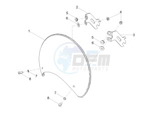 V7 III Racer 750 e4 (NAFTA) drawing Windshield