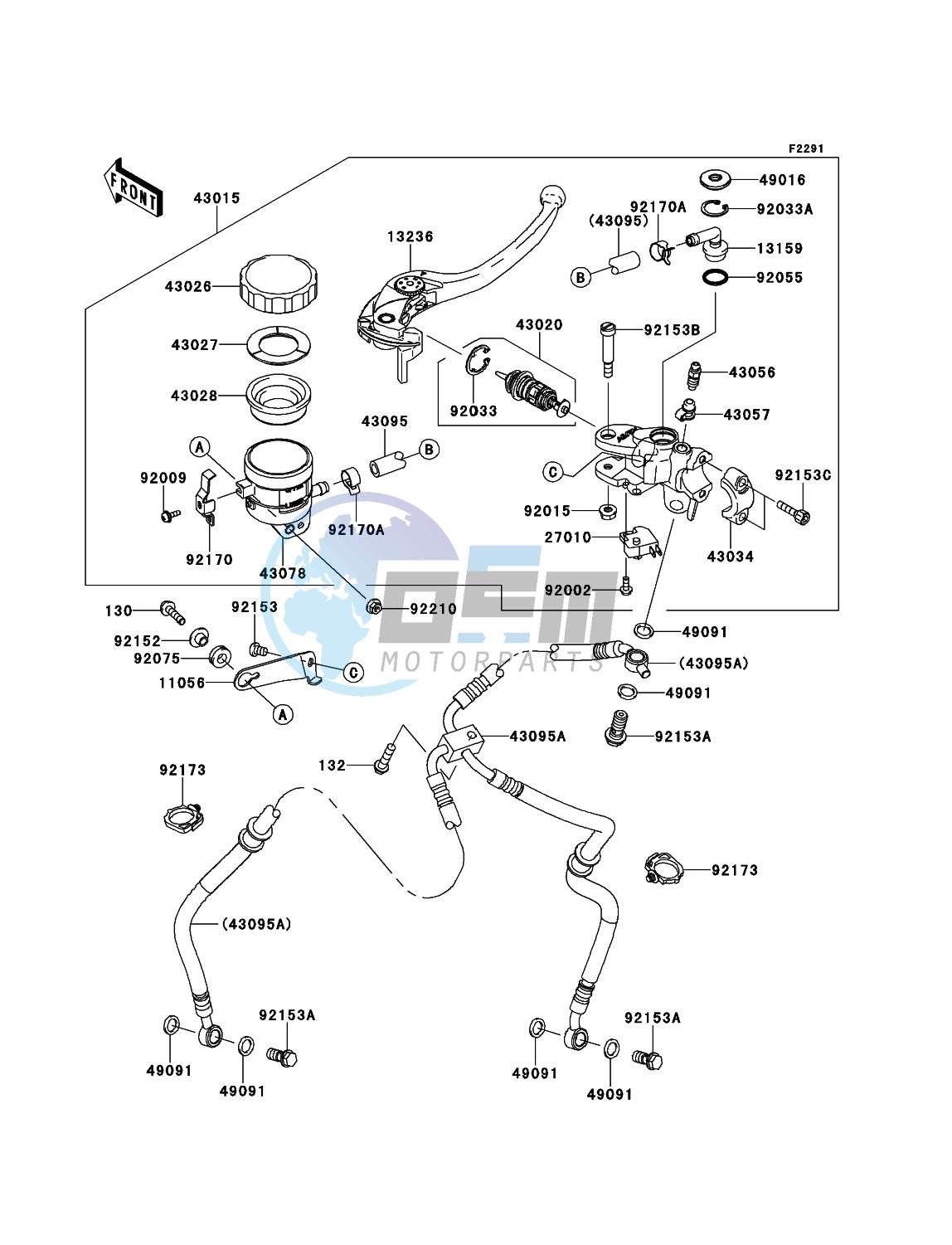 Front Master Cylinder