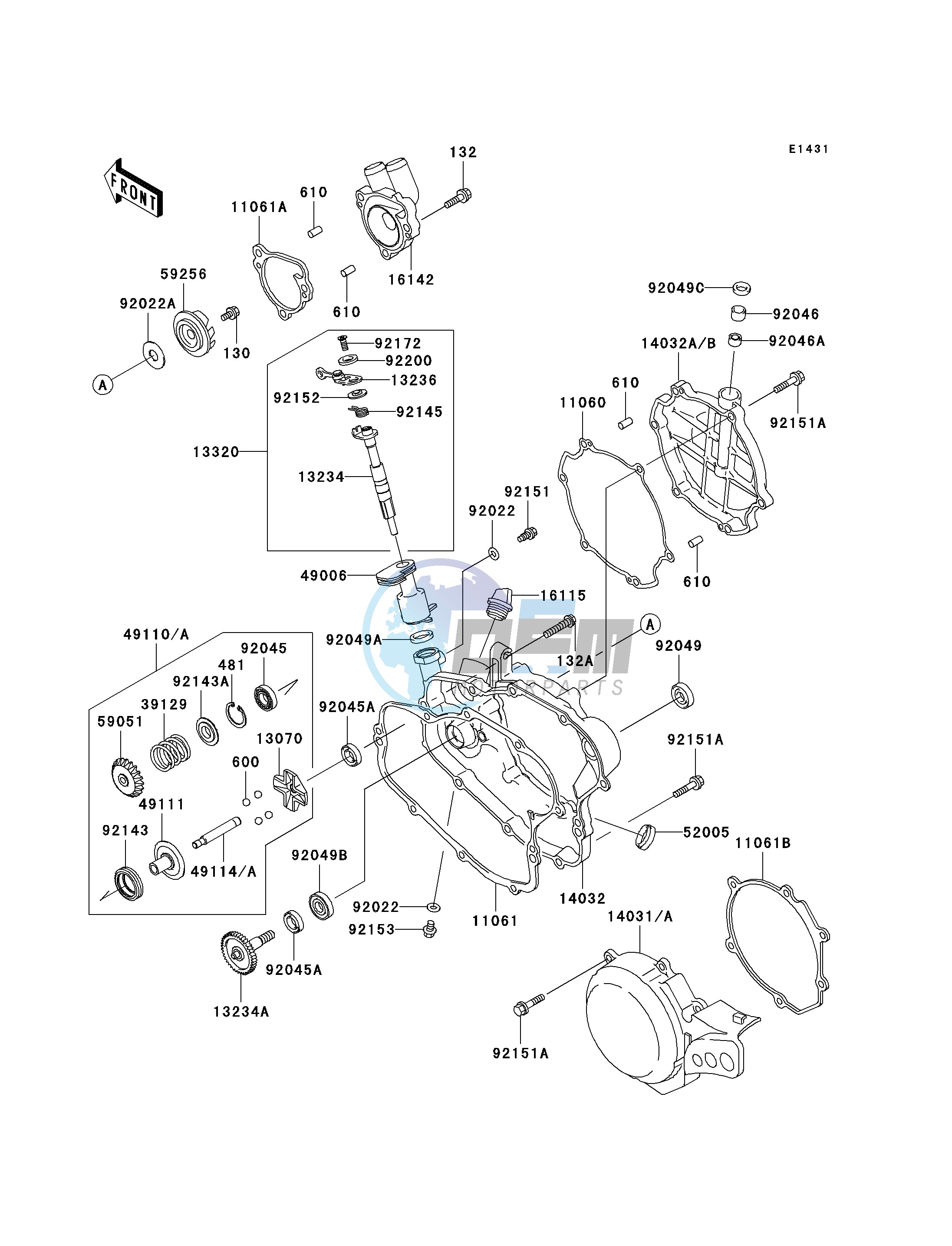 ENGINE COVER-- S- -