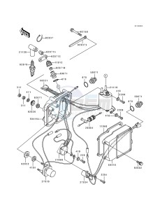 JS 440 [JS440] (A15-A16) [JS440] drawing IGNITION COIL-- JS440-A16- -