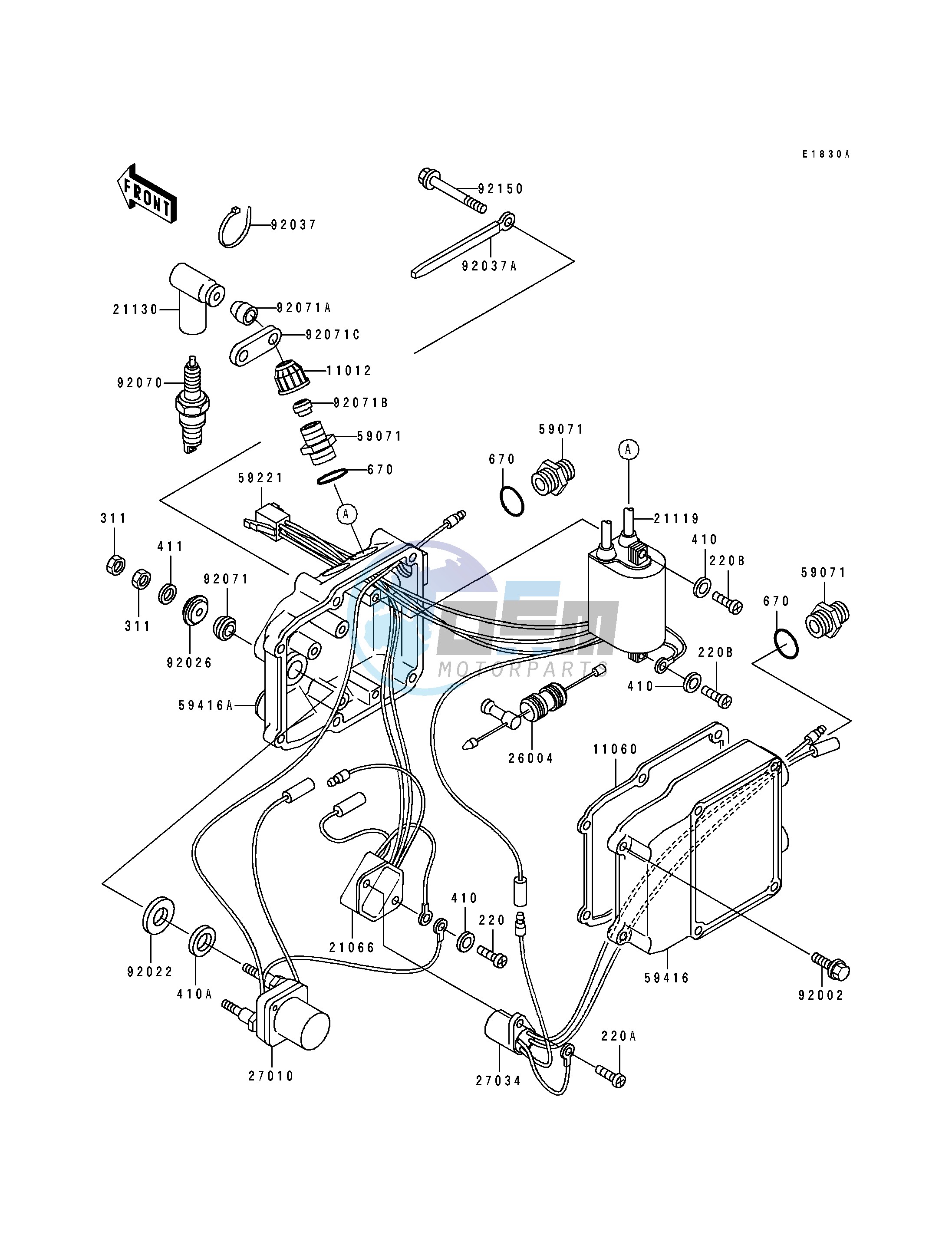 IGNITION COIL-- JS440-A16- -