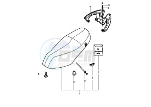 Fly 2T 50 drawing Saddle