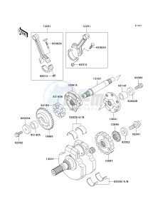 VN 1500 J [VULCAN 1500 DRIFTER] (J1-J2) [VULCAN 1500 DRIFTER] drawing CRANKSHAFT