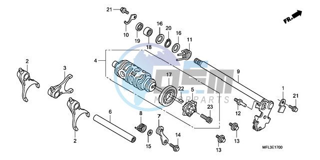 GEARSHIFT DRUM