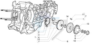 Liberty 200 Leader RST drawing Driving half pulley