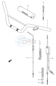 LT50 (P1) drawing HANDLEBAR