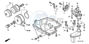 CBR1000RA9 BR / ABS MME drawing OIL PAN/OIL PUMP