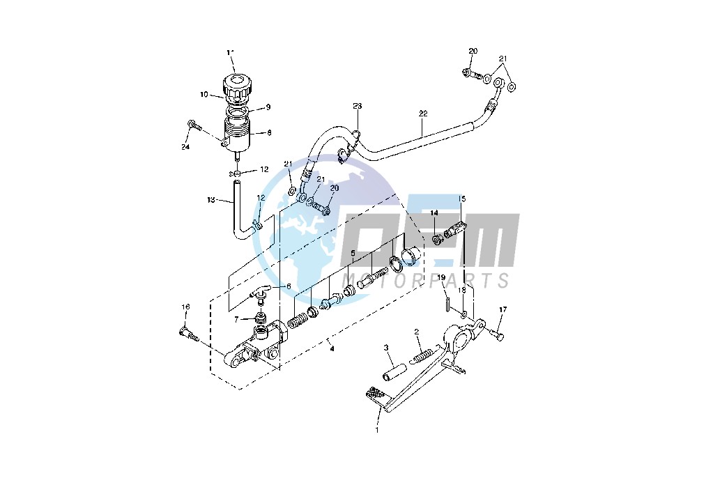 REAR MASTER CYLINDER